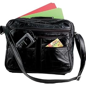 Click here to buy Genuine Leather 14 Tote Bag by Winning Gifts.