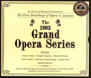 CD-Charts  Search : 1903 Columbia Grand Opera Series