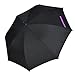 Atree Auto Open Straight Umbrella 52inch Dual Layer Windproof Big Outdoor Golf Umbrella with 8 Ribs,Durable and Strong Enough,Carrying Bag included(Black/Purple)