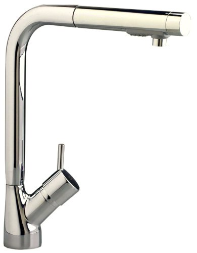 American Standard 4147.100.075 Culinaire Single-Control Kitchen Faucet with Pull Out Spray, Stainless Steel