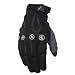 Joe Rocket 'Rocket Nation' Mens Black Motorcycle Gloves