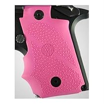 Hogue Sig P238 Grips Rubber w/Finger Grooves, Desert Pink