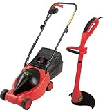 Power Devil PDG4037LTP Lawn Mower & Line Trimmer Gardening Set