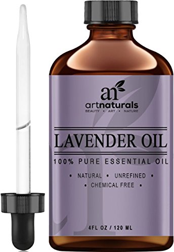 Art Naturals Lavender Essential Oil 4 Oz - Pure Therapeutic 