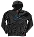 Es Pinstripe Youth Hooded Zip Sweatshirt - Black