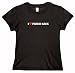 Gildan I Love Fried Rice Missy Women's Fit Regular T-Shirt Black M