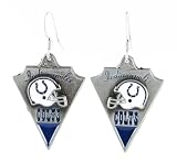 Indianapolis Colts Dangle Earrings - NFL Football Fan Shop Sports Team Merchandise