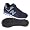 Navy/Silver Suede
