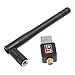 niceEshop Mini 150M USB WiFi Wireless LAN 802.11 n/g/b Adapter with Antenna