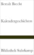 Kalendergeschichten (Bibliothek Suhrkamp)