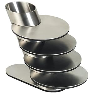 Stainless Steel Coaster and 5-pc. Stand Set by 