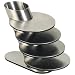 Kitchen & Housewares : Stainless Steel Coaster and 5-pc. Stand Set