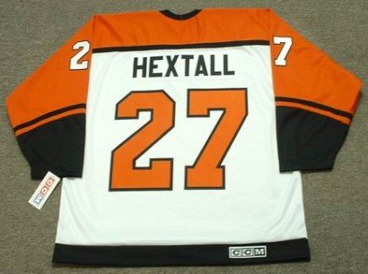 RON HEXTALL Philadelphia Flyers 1996 CCM Throwback Home NHL Hockey Jersey, 2XL