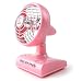 David and Goliath Pink Desk Fan