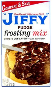 Jiffy Fudge Frosting Mix by Chelsea Milling Company