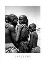 Village Children of Virei Angola Art Poster Print by Raymond Depardon, 24x32