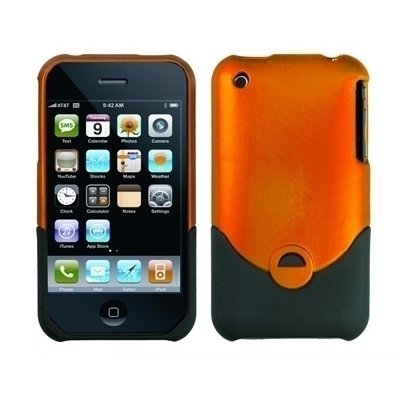 Logotrans Classic Series Hardcase orange und Displayschutzfolie f&uuml;r Apple iPhone 3G / 3Gs Preisvergleich
