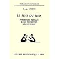 Le sens du sens