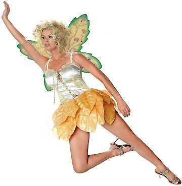 Autumn Fairy - Women's Sexy Fairy Costume Lingerie Outfit