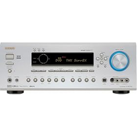 Amplificateur home-cinema Onkyo TX-SR702E finition Silver - Haute puissance 7x130W, d�codeurs Dolby Pro Logic IIx, certification THX select, technologie WRAT, autocalibration avec micro, Up-scalling vid�o, 3 entr�es YUV, prise RS232 et gestion multi-zones