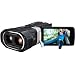 JVC GS-TD1BEU Full HD 3D Camcorder (64 GB interner Speicher, 8,9 cm (3,5 Zoll) 3D Touch Screen Display) schwarz