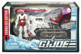 GI Joe Alpha Vehicle Cobra Ice Cut With Snow Serpent