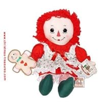 16 Inch Raggedy Ann Holiday Christmas Doll