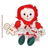 16 Inch Raggedy Ann Holiday Christmas Doll