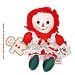 16 Inch Raggedy Ann Holiday Christmas Doll
