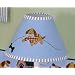 Sumersault Playful Puppies Baby Lamp with Shade