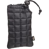 AmazonBasics Quilted Case for Small Electronics Including Cameras, Mobile Phones, GPS Units (Black)  [Amazon Frustration-Free Packaging]