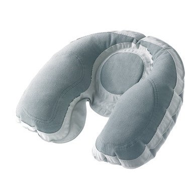 Design Go Coussin de voyage (Polaire / mousse) Gris / Beige
