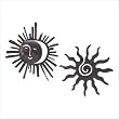 Tribal Sun Deco Plaques
