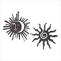 Tribal Sun Deco Plaques