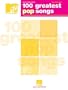 Selections from MTV's 100 Greatest Pop Songs