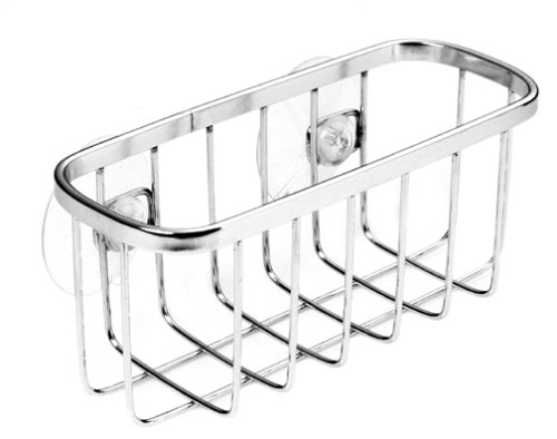 Interdesign #84702 Stainless Steel Suction Sink Center