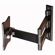 VideoSecu ML523B Swing Out Arm Articulating Wall Mount Fits most 22 to 40 VESA 50X50 75X75 100X100 200X200 200x100mm LCD Monitor Flat Screen Display long extension arm 20