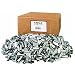 Nifty Products SMS2 Metal Seal, 1/2" Width, Silver, For Polypropylene Strapping (Case of 1000)