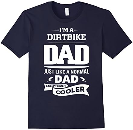 Men's Dirtbike Dad - Dirt Bike T-shirt 3XL Navy