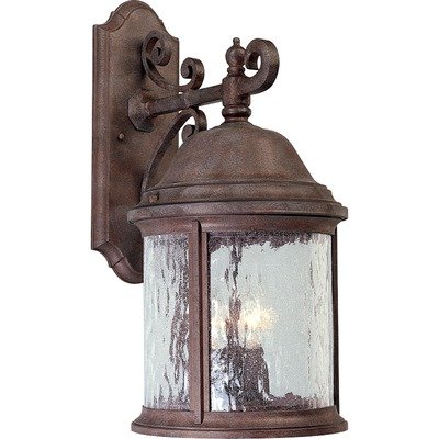 Ashmore Outdoor Wall Lantern Finish: Black