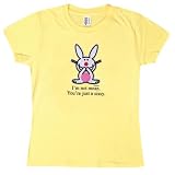 Happy Bunny - Not Mean Sissy Ladies T-Shirt