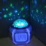 Sternenhimmel Projektion Projektor Digital LED Kinder Musik Wecker Nachtlicht Farbwechsel Thermometer