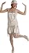 Women's Ivory Gatsby Halloween Costume