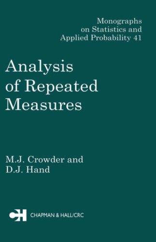 Analysis of Repeated Measures (Monographs on Statistics and Applied Probability)