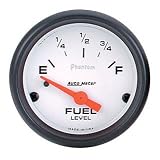 Auto Meter 5715 Phantom 2-1 16 73 E 8-12 F Short Sweep Electric Fuel Level Gauge for... by Auto Meter