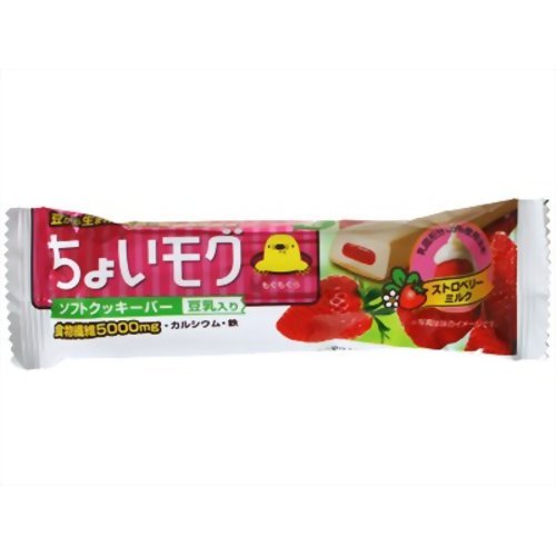 ちょいモグ ソフトクッキーバー ストロベリーミルク