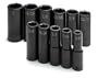 SK Hand Tools 4041 11-Piece 1/2-Inch Drive 6 Point Deep Fractional Impact Socket Set