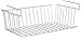 Better Houseware 18740 Undershelf Basket, White