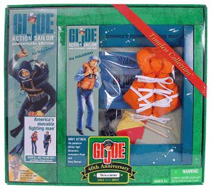 Childrens Toyshop  Toys : Hasbro G.I. Joe Anniversary Edition Action Sailor Figure #7