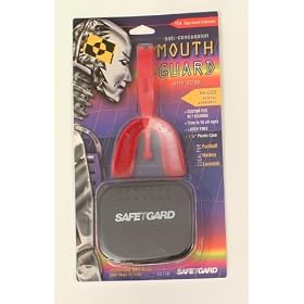 Adult Form Fit Super Mouthguard with Strap and Storage Case - Available in 14 Colors, Including Pink!